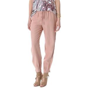 Diane Von Fursetenberg Kamaris Peach Buff pants